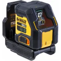 DeWalt Ristilinjalaser DCLE34021N-XJ; 18 V (ilman akkua ja laturia)