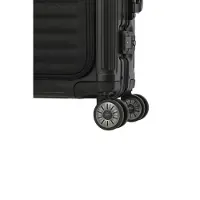 Travelite Next 4-pyöräinen Käsimatkatavara 55 cm Kannettavan tietokoneen taskun syvyys Harmaa