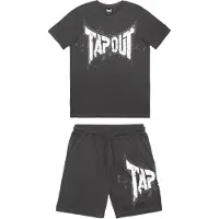 TAPOUT Juoksupuku 'Dunlab' antrasiitti / valkoinen