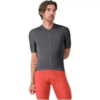 Castelli Espresso 2 -lyhythihainen pyöräilypaita smoky grey miehet