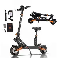 KUKIRIN G2 MAX sähköskootteri 10*2,75'' maasto-pneumaattiset renkaat 48V 20Ah akku 80km kantama 3 vaihdetta