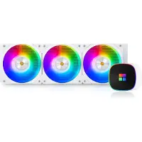 Thermalright Frozen Horizon 360 WHITE ARGB, 360mm AIO-nestejäähdytysratkaisu prosessorille, valkoinen