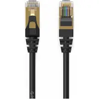 ORICO PUG-C7 CAT7 10Gbps RJ45 Ethernet Network Cable Internet LAN Round 10m - Black