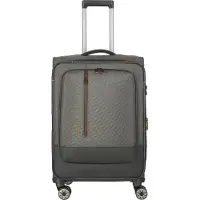 Travelite Crosslite 5.0 4-pyöräinen vetolaukku M 66 cm Laajennettava Oliivinvihreä