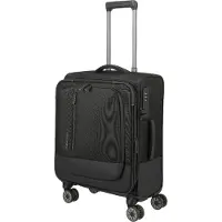 Travelite Crosslite 4-pyöräinen Käsimatkatavara S 55 cm Musta