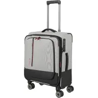 Travelite Crosslite 4-pyöräinen Käsimatkatavara S 55 cm Harmaa