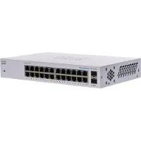 Cisco CBS110-24T-EU Unmanaged 24-port GE, 2x1G SFP Shared (CBS110-24T-EU)