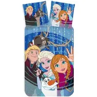 BrandMac Pussilakanasetti Frozen Friends 140x200cm, 70x90 cm