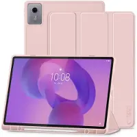 Tech-Protect Lenovo Idea Tab Plus SmartCase Pen Tri-Fold Folio kotelo - Musta