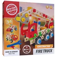 Heros rakennussarja Constructor Paloauto 155 osaa