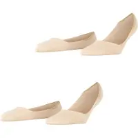 Esprit Socks Cotton Invisible 2-Pack Sustainable Uni Coloured - Cream - 35-38