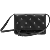 Mango Mini Studded Bag - Black - ONE SIZE