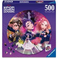 Ravensburger Palapeli 500 palaa K-Pop Demon Hunters Circle