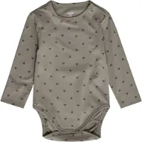 Hummel Hmlmini Bee Aop Body L/S - Khaki green - 56