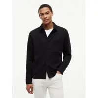 Tommy Hilfiger Essential Terry Overshirt - Black - XXL
