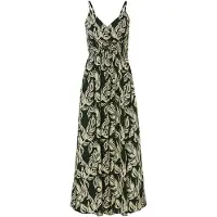 Bonprix Kesämekko keltainen / tummanvihreä
