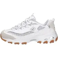 SKECHERS for woman. 150724 Trainers D'Lites Stellar Shimmer white (40), Flat, Laces, Casual
