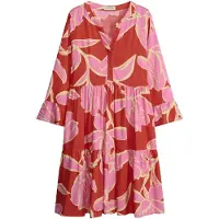 Bonprix Kesämekko vaaleankeltainen / vaalea pinkki / punainen