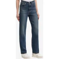 Levi's Farkut 'Ribcage Straight Ankle' tummansininen