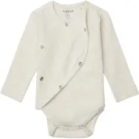 Noppies U Romper Rib Nino Ls - Cream - 62