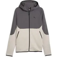 Puma Tech Slim Elevated Kokovetoketjullinen Collegepaita