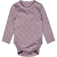 Hummel Hmlmini Bee Aop Body L/S - Purple - 80