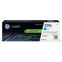 HP 220X -laservärikasetti, syaani
