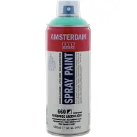 Amsterdam sprayfärg turquoise green light 660