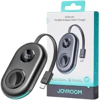 JOYROOM JR-W09 Laturi Apple Watchille - USB-C, 2500mAh - Musta