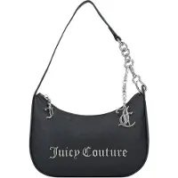 Juicy Couture Olkalaukku 'Jasmine' musta / hopea