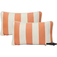 Fatboy paletti käsinoja set stripe orange creme