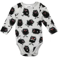 Muumi Pigg Velourbody - Grey - 68