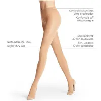 Falke KGaA Falke Women Seidenglatt 40 Den Tights