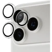 PanzerGlass iPhone 17 Pro/17 Pro Max/16 Pro/16 Pro Max Hoops kameralinssin suoja, läpinäkyvä