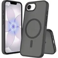 Screenor ICY iPhone 16e/17e MagSafe suojakuori musta