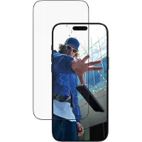 PanzerGlass iPhone 17 Pro Max näytön suojalasi Ultra-Wide Fit mukana sovitin, musta