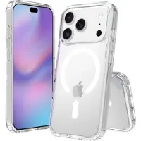 Screenor Bumper. iPhone 17 Pro -suojakuori, Läpinäkyvä