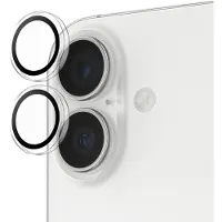 PanzerGlass iPhone 17/16/16 Plus Hoops kameralinssin suoja, läpinäkyvä