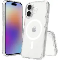 Screenor Bumper. iPhone 17 MagSafe -suojakuori, Läpinäkyvä