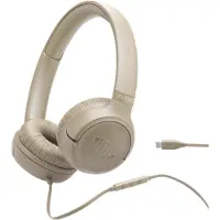 JBL Tune 530C langalliset kuulokkeet, beige