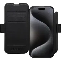 Screenor First 2-in-1, iPhone Air, MagSafe -lompakkokotelo, Musta