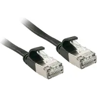 Lindy U/ftp Flat Cat6a-verkkokaapeli 10 M