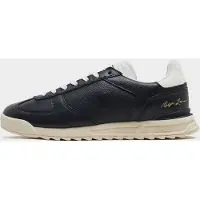 Ralph Lauren Varick Leather Sneaker - Black - 45