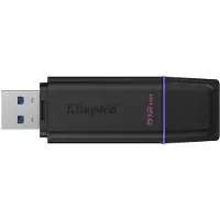Kingston DataTraveler Exodia Gen2 USB 3.2 Gen 1 512 Gt -muistitikku, musta/purppura