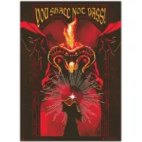 Grupo Erik - Balrog Luminescent Poster - Juliste