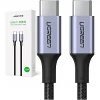 UGREEN US316 70428 USB-C to USB-C PD QC FCP 100W 5A 480Mb/s 3m Cable - Grey