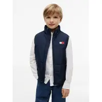 Tommy Hilfiger Liivi 'Ripstop' marine / punainen / valkoinen