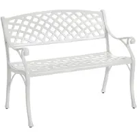 Brafab Arras 2-istuttava sohva valkoinen