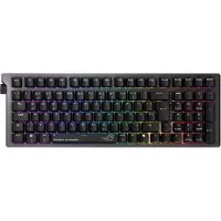 Asus ROG Strix Morph 96 Wireless, Langallinen & langaton, USB + RF Wireless + Bluetooth, Mekaaninen, QWERTZ, RGB LED, Musta (90MP04IF-BKDA03)