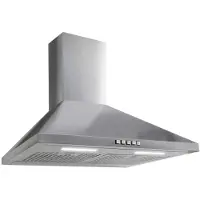 Ecotronic seinään kiinnitettävä liesituuletin EPH609S (60cm)
